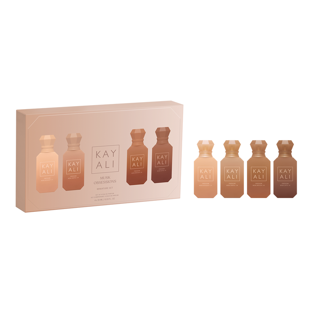 KAYALI Freedom ミニチュアセット　2/11まで KAYALI Freedom Musk Obsessions Miniature Set - 4x10ml Perfumes