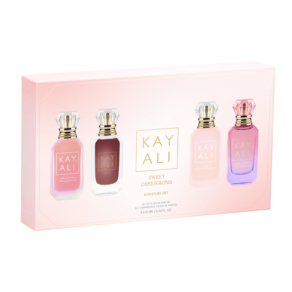 KAYALI Sweet Obsessions Miniature Set | 4x10ml Travel Set