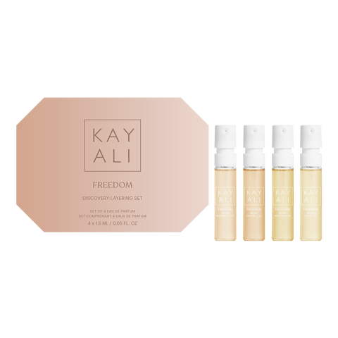 KAYALI Freedom Discovery Set - 4x1.5ml Layering Perfumes