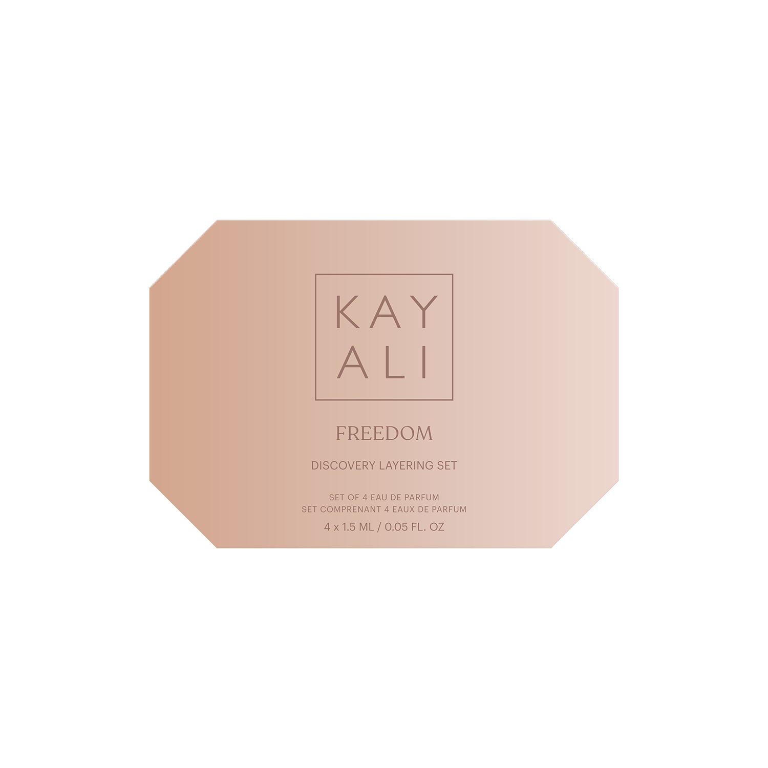 KAYALI Freedom Discovery Set - 4x1.5ml Layering Perfumes