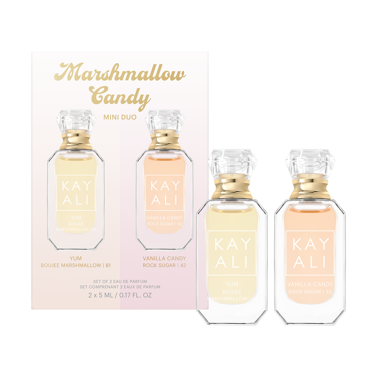 Marshmallow Candy Mini Duo (2x5ml) | Travel Perfume Set – KAYALI