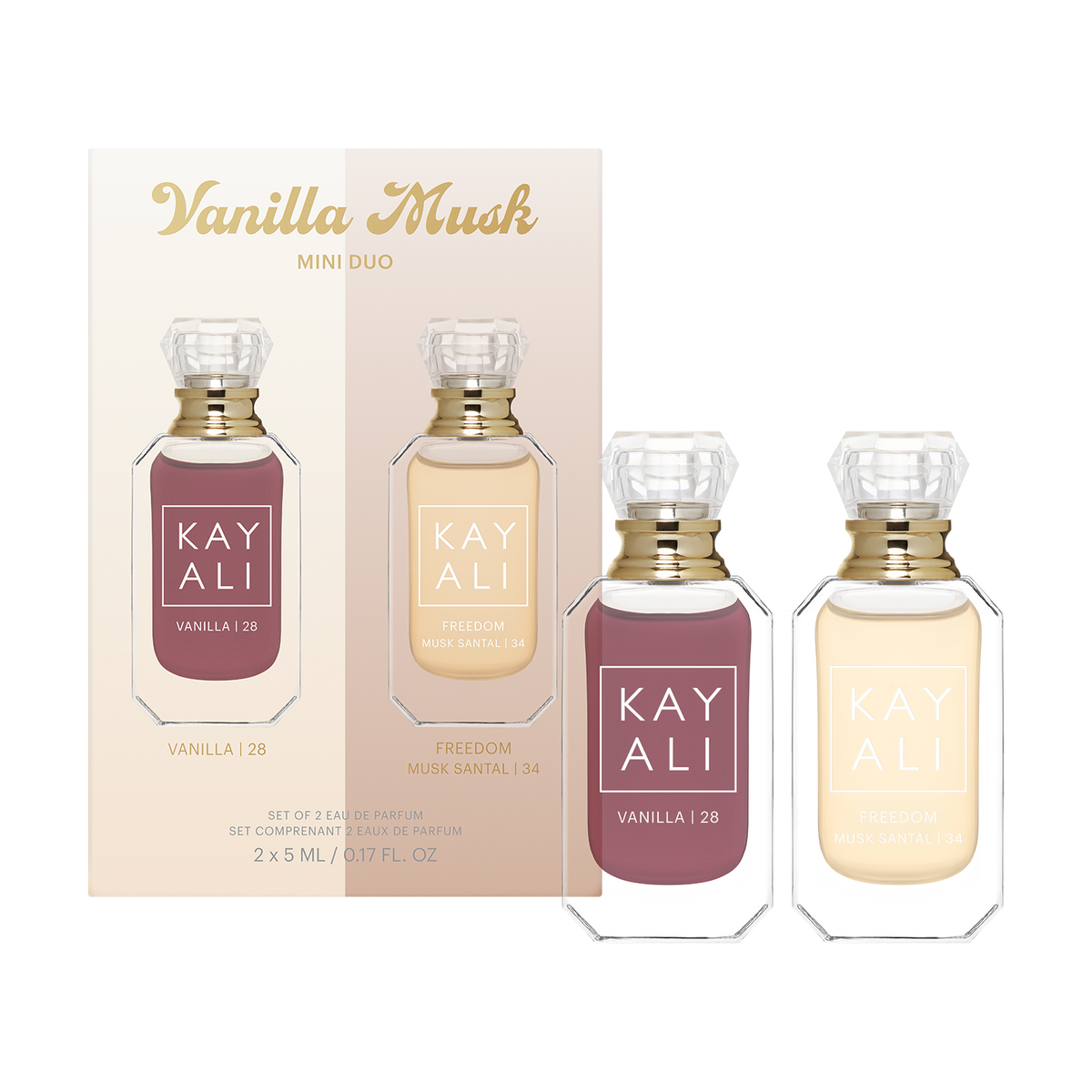 Vanilla Musk Mini Duo (2x5ml) | Travel Perfume Set – KAYALI