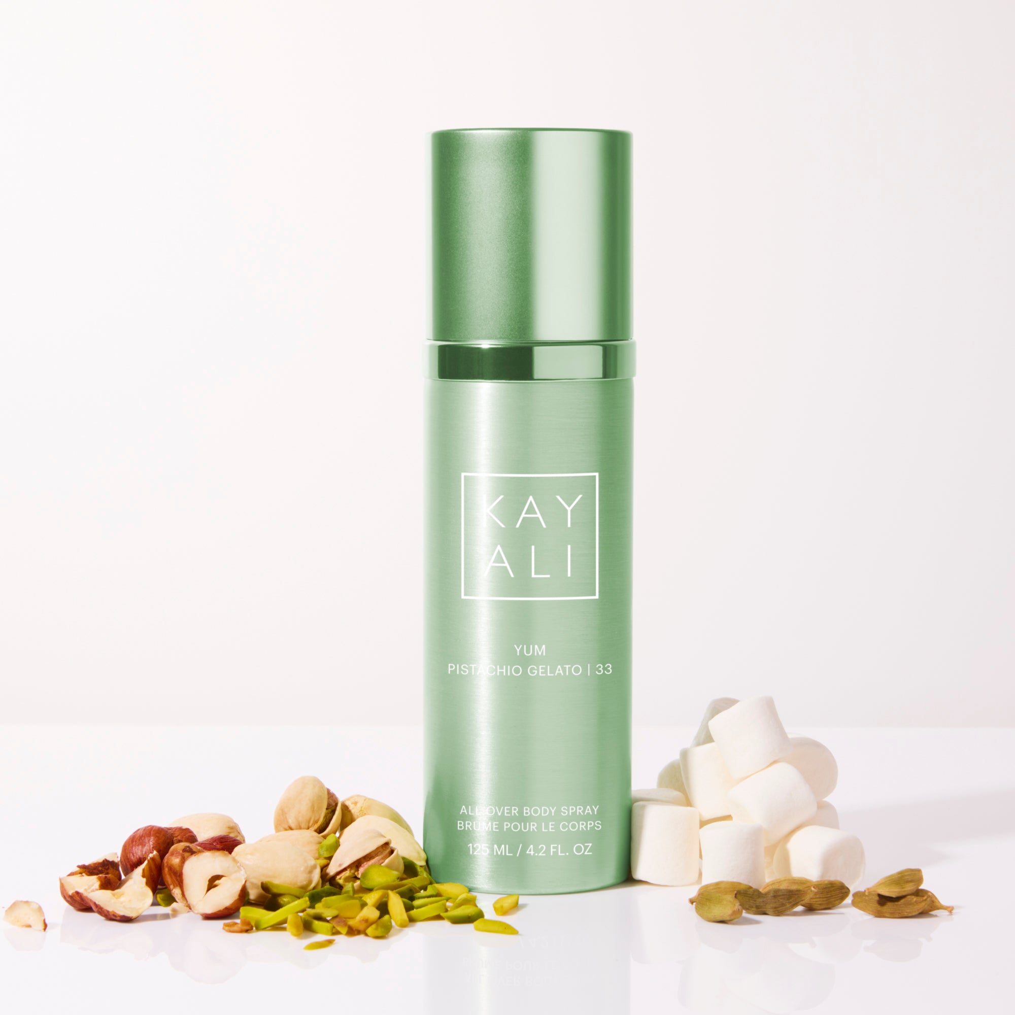 KAYALI Yum Pistachio Gelato Body Spray | 33 - Gourmand Perfume