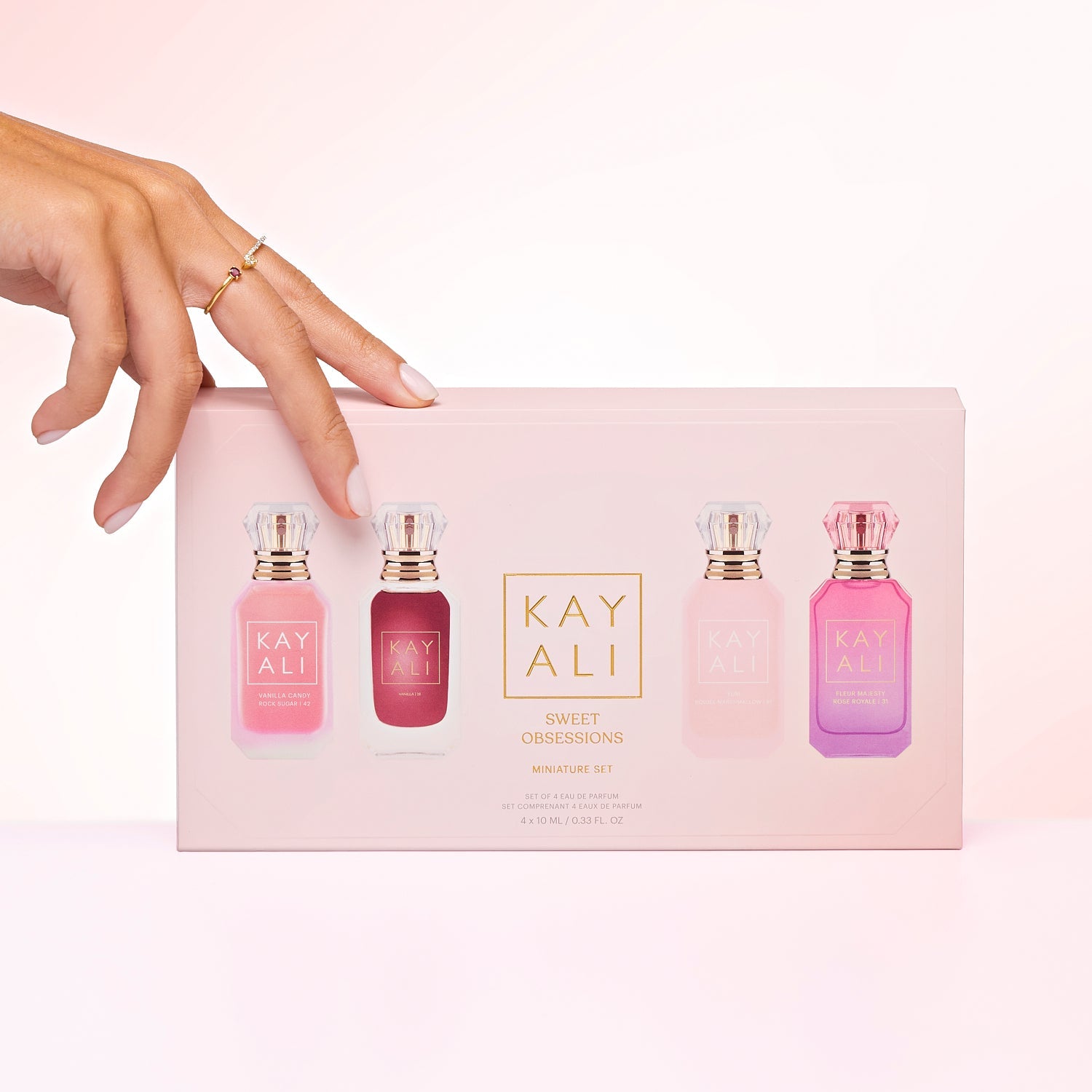 KAYALI Sweet Obsessions Miniature Set | 4x10ml Travel Set