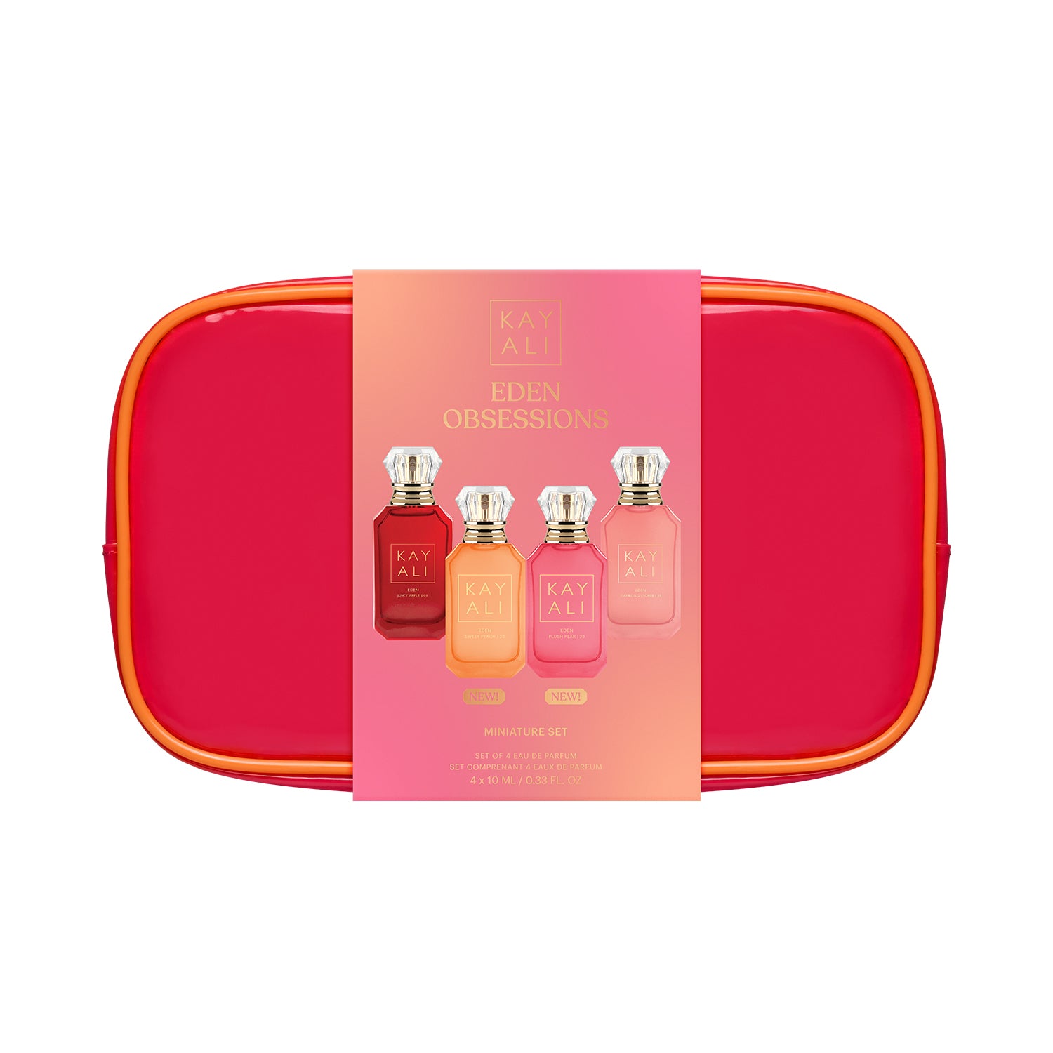 KAYALI EDENシリーズ 3本セット (10ml) KAYALI Eden Obsessions Miniature Set – Fruity Floral Perfume Gift Set