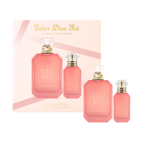KAYALI Eden Duo Set (Eden Sparkling Lychee) - Radiant Fruity Set