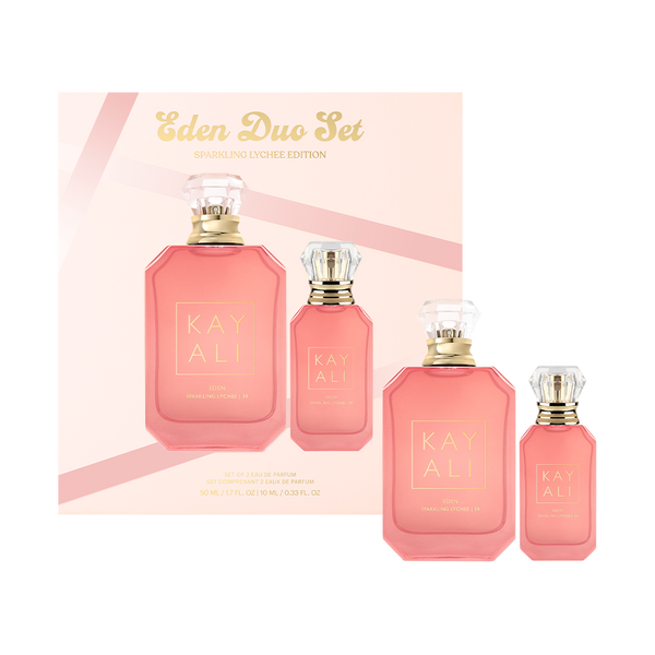 KAYALI Eden Duo Set (Eden Sparkling Lychee) - Radiant Fruity Set