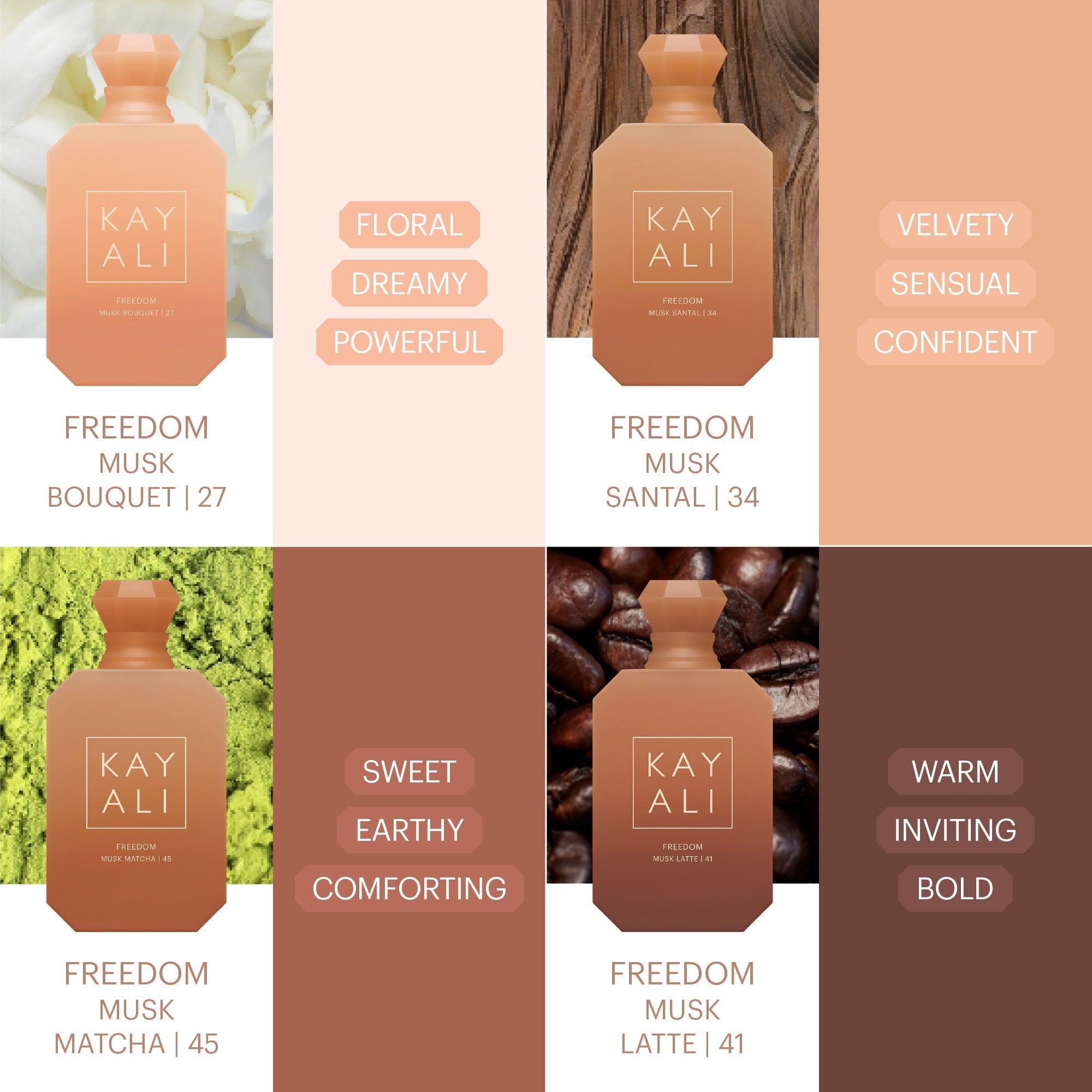香水(女性用) Kayali freedom musk santal 34 50ml KAYALI Freedom Musk Santal | 34 - Warm & Velvety Perfume